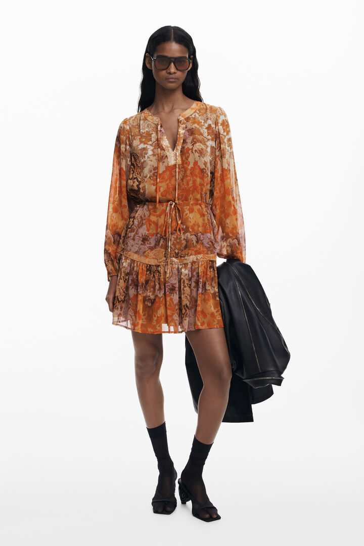 Boho Paisley Dress