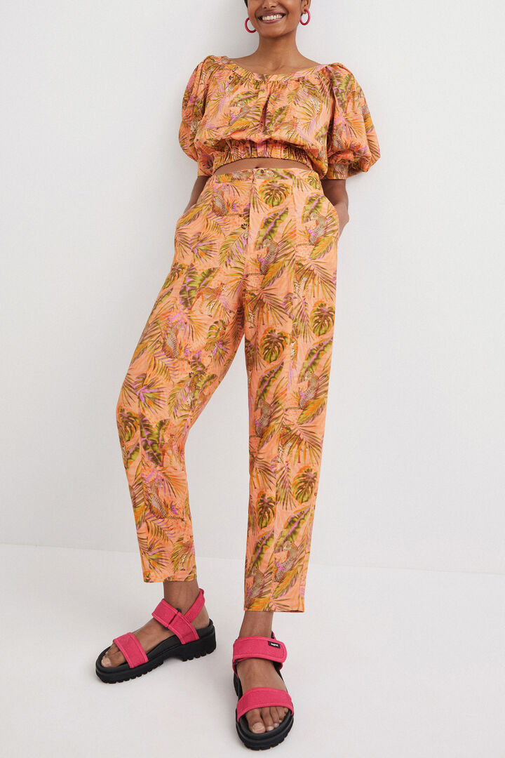 Pantalón mango safari | Desigual