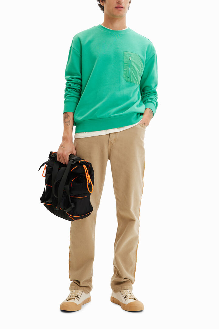 Sweater Tasche Reißverschluss | Desigual