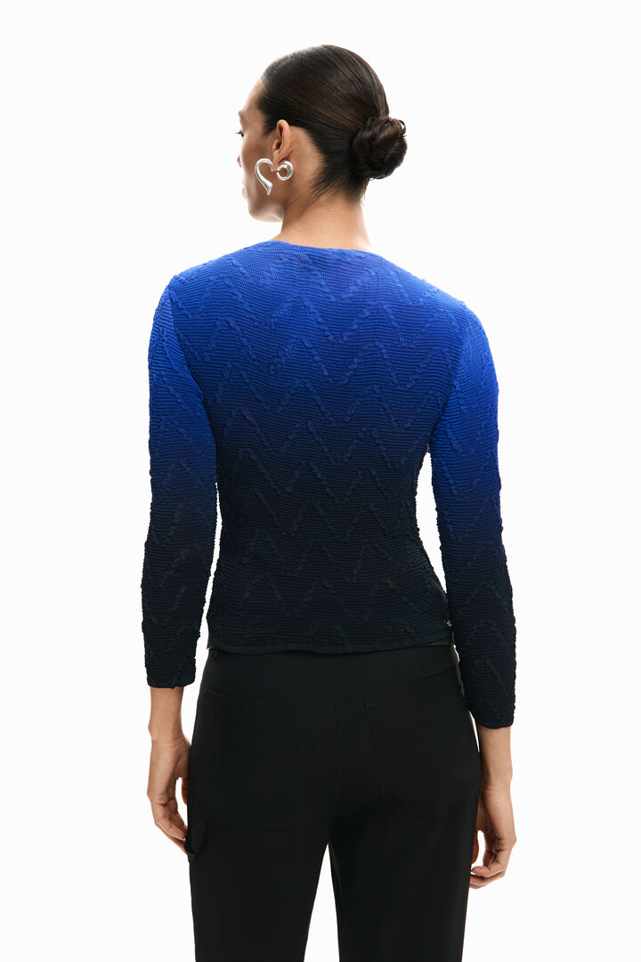 Bluse mit Farbverlaufstruktur | Desigual