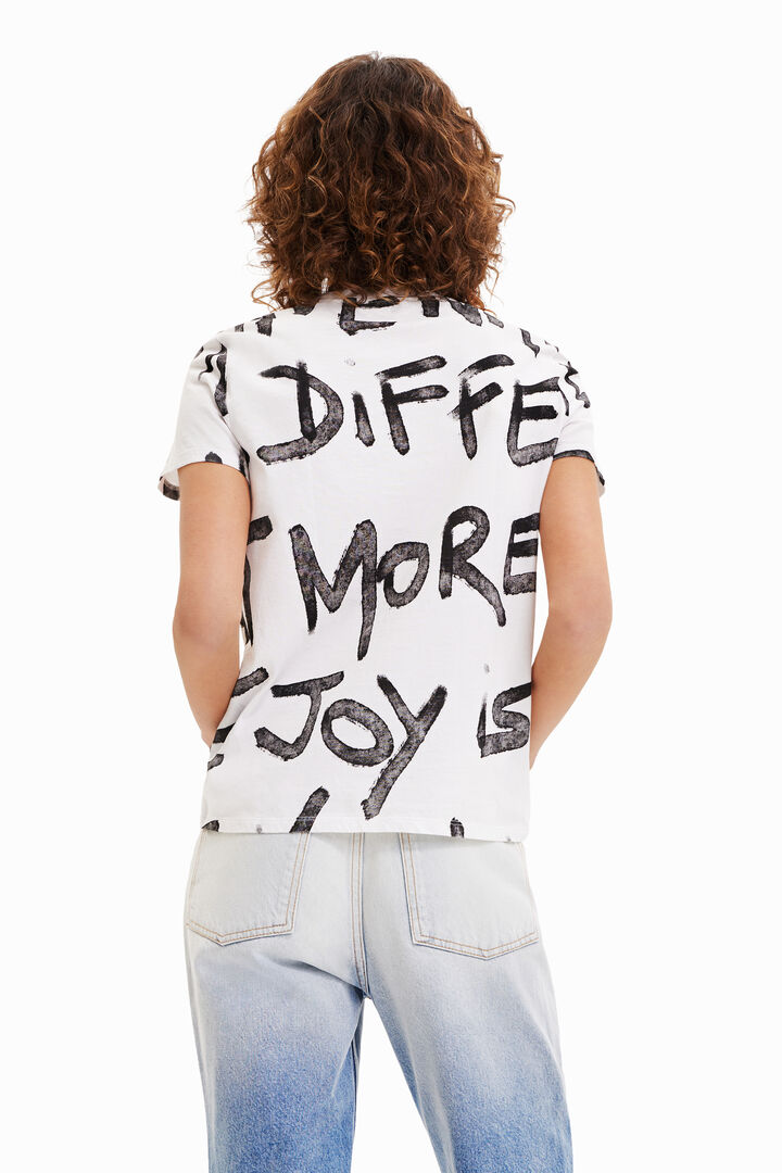 Tričko s textom "Manifesto" | Desigual