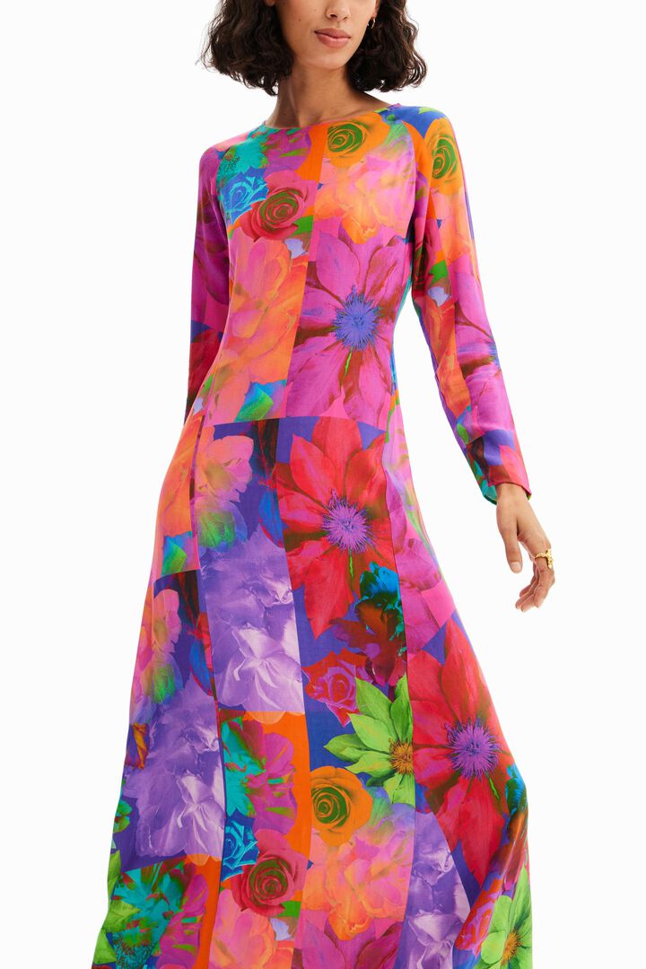 Vestido largo floral | Desigual