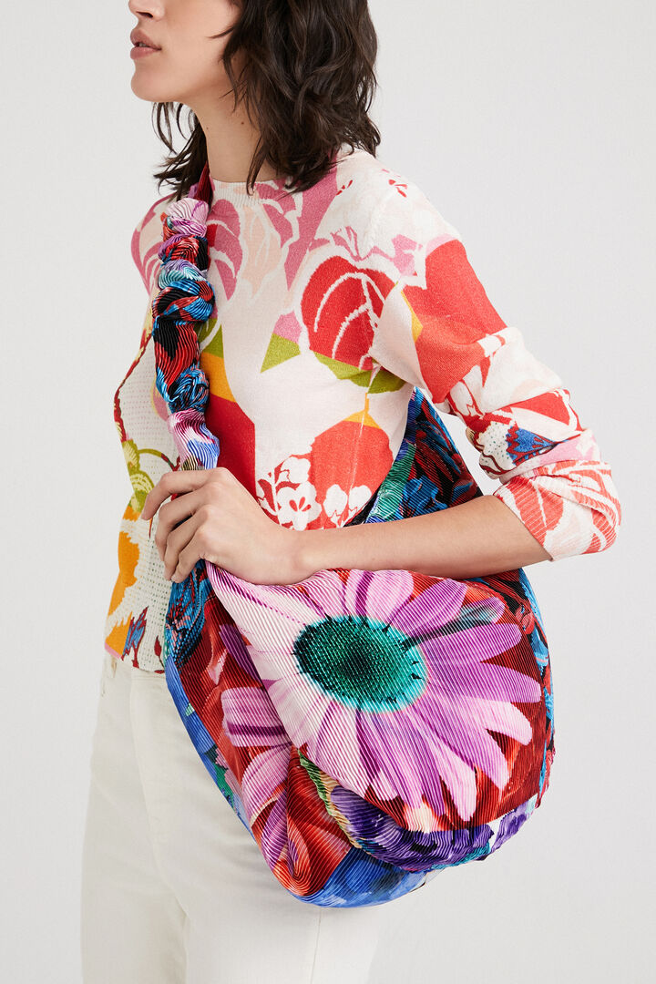 M. Christian Lacroix pleated bag | Desigual