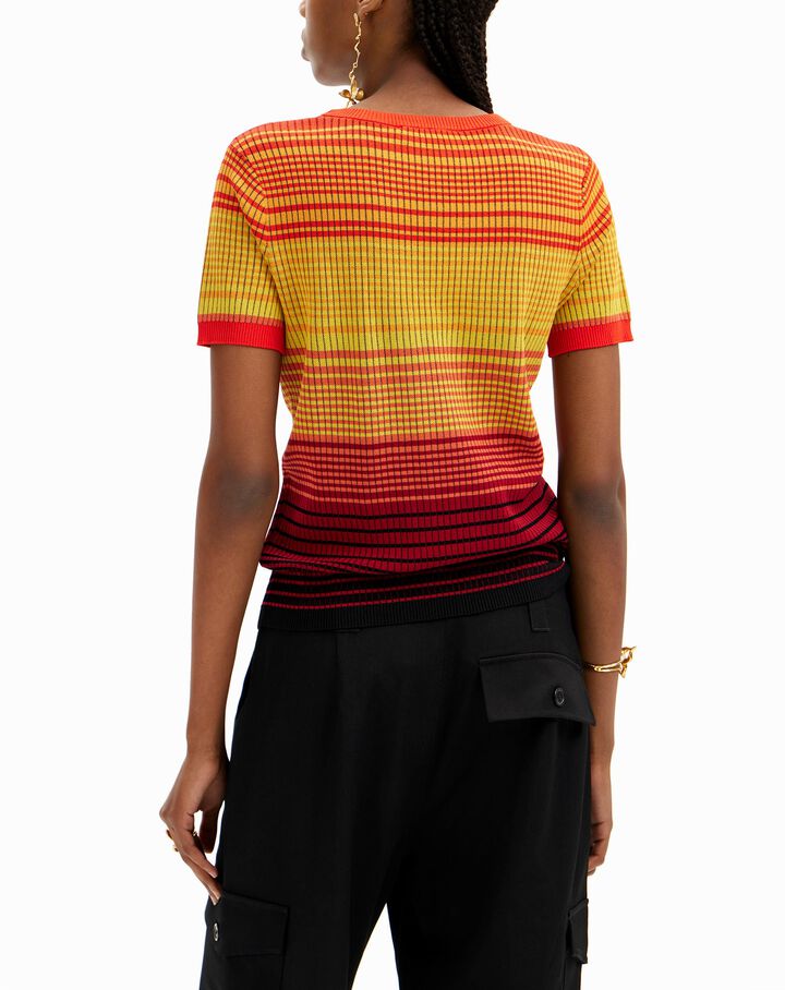 Knit palm tree T-shirt | Desigual