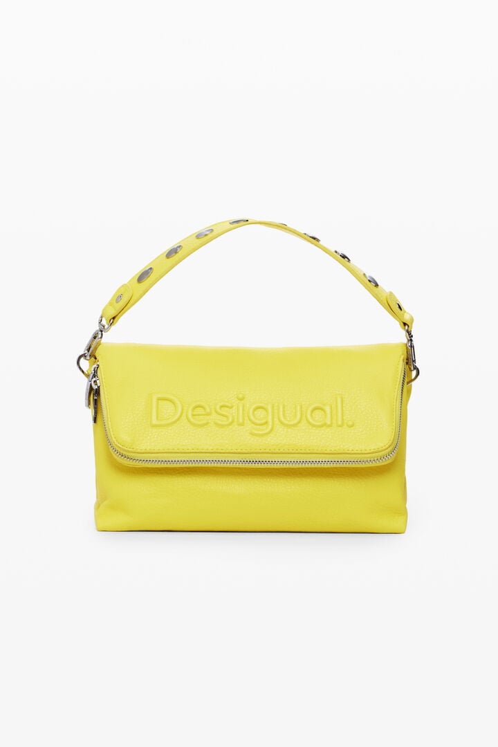 Bolso efecto piel logo | Desigual