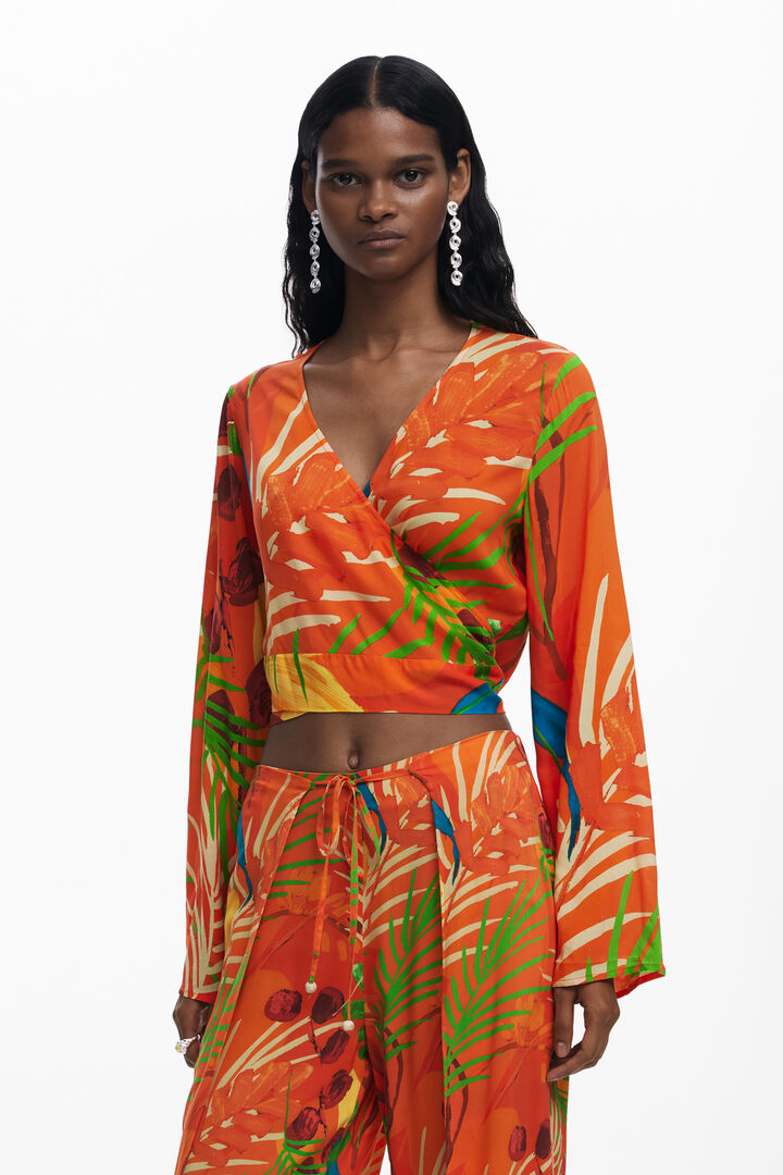 Wrap long pants | Desigual
