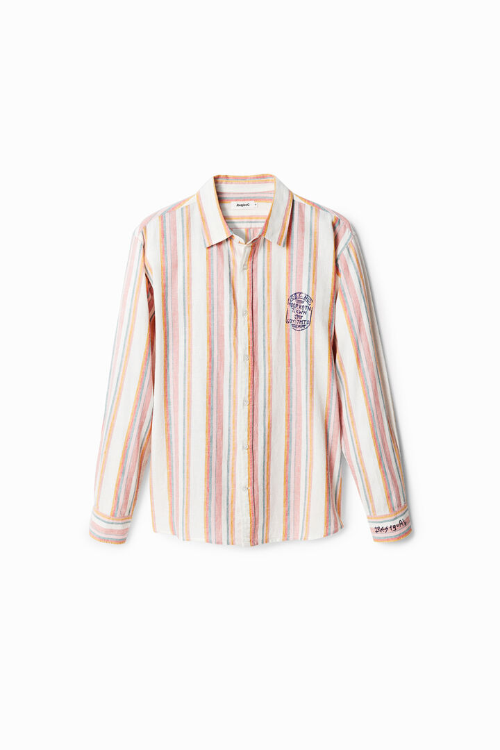 Long-sleeve striped shirt | Desigual