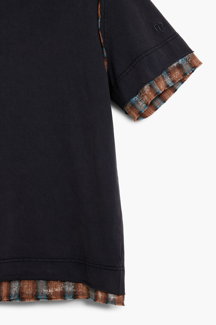 Samarreta màniga curta detalls costures | Desigual