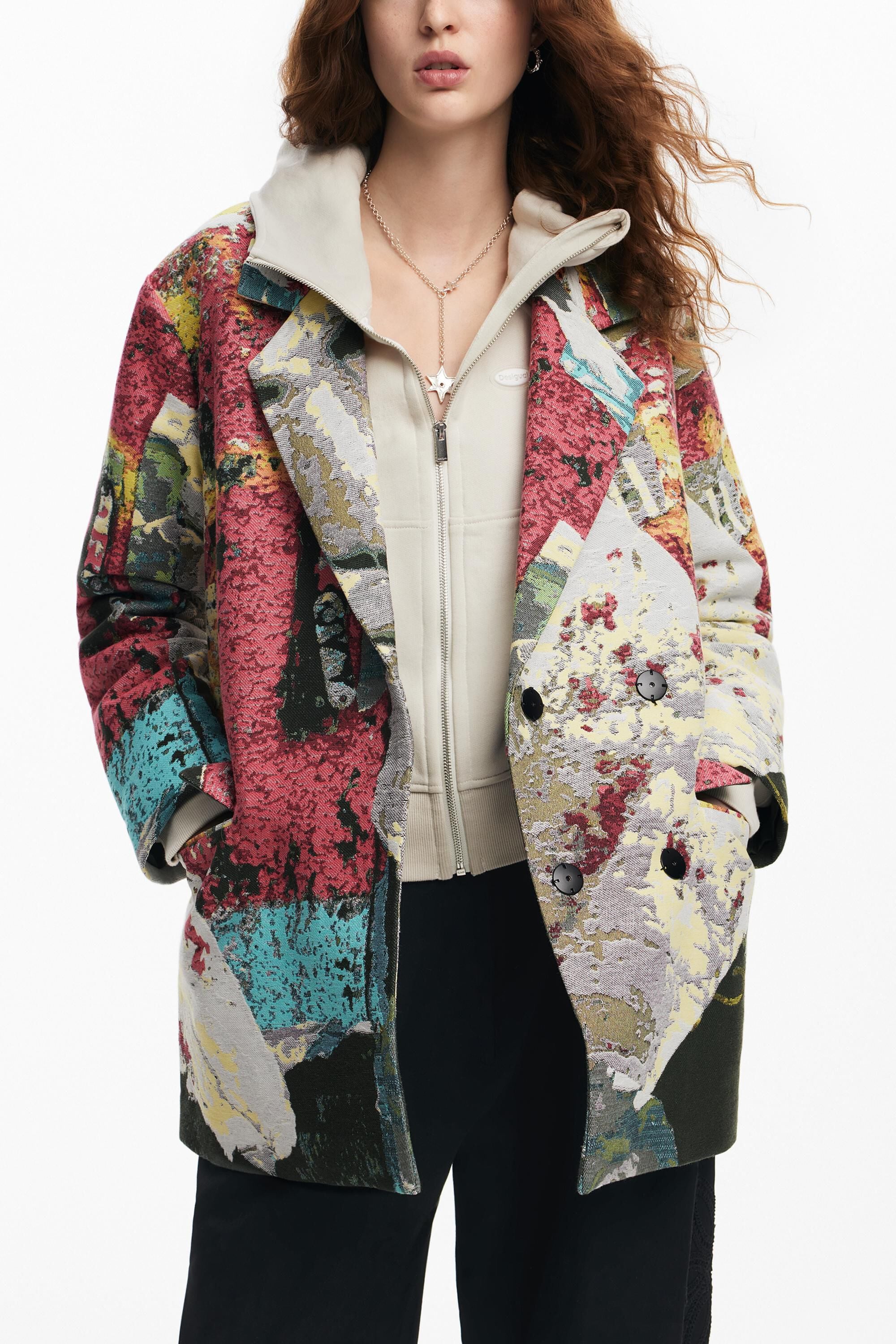 Long coat Arty M. Christian Lacroix women's I Desigual.com