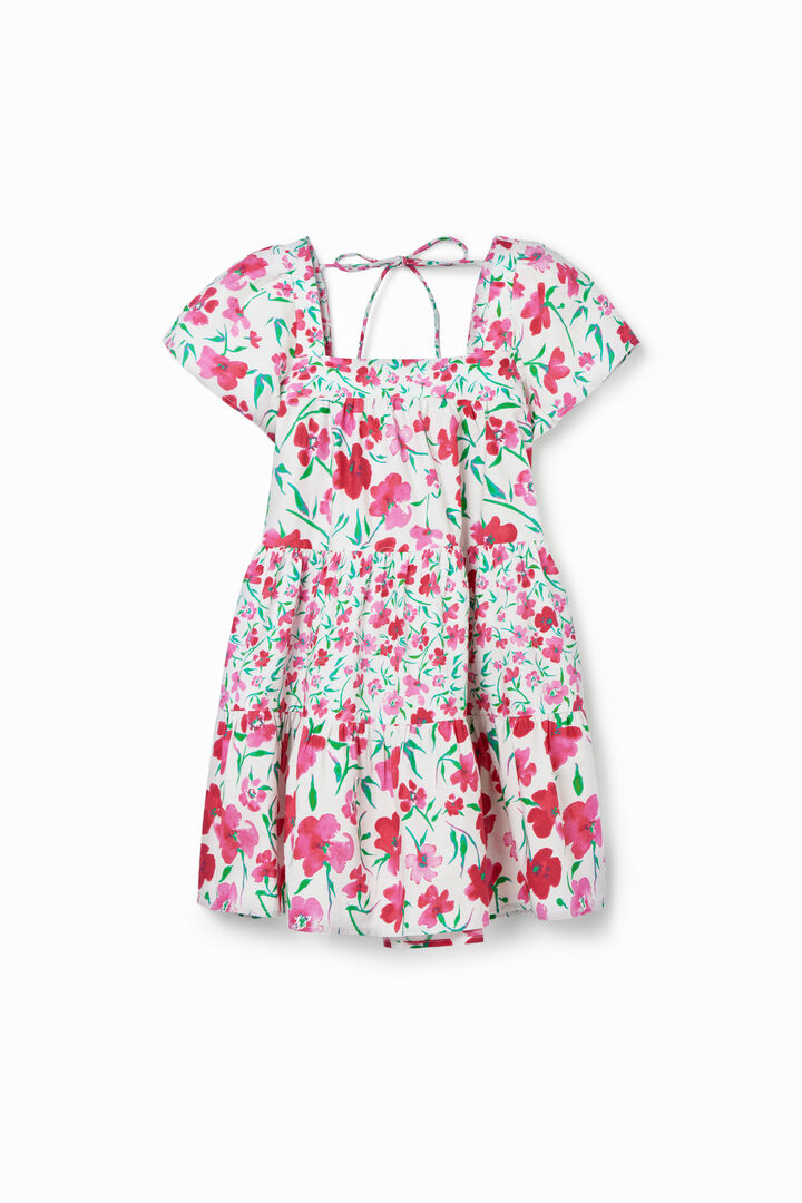Vestit llaçada flors | Desigual
