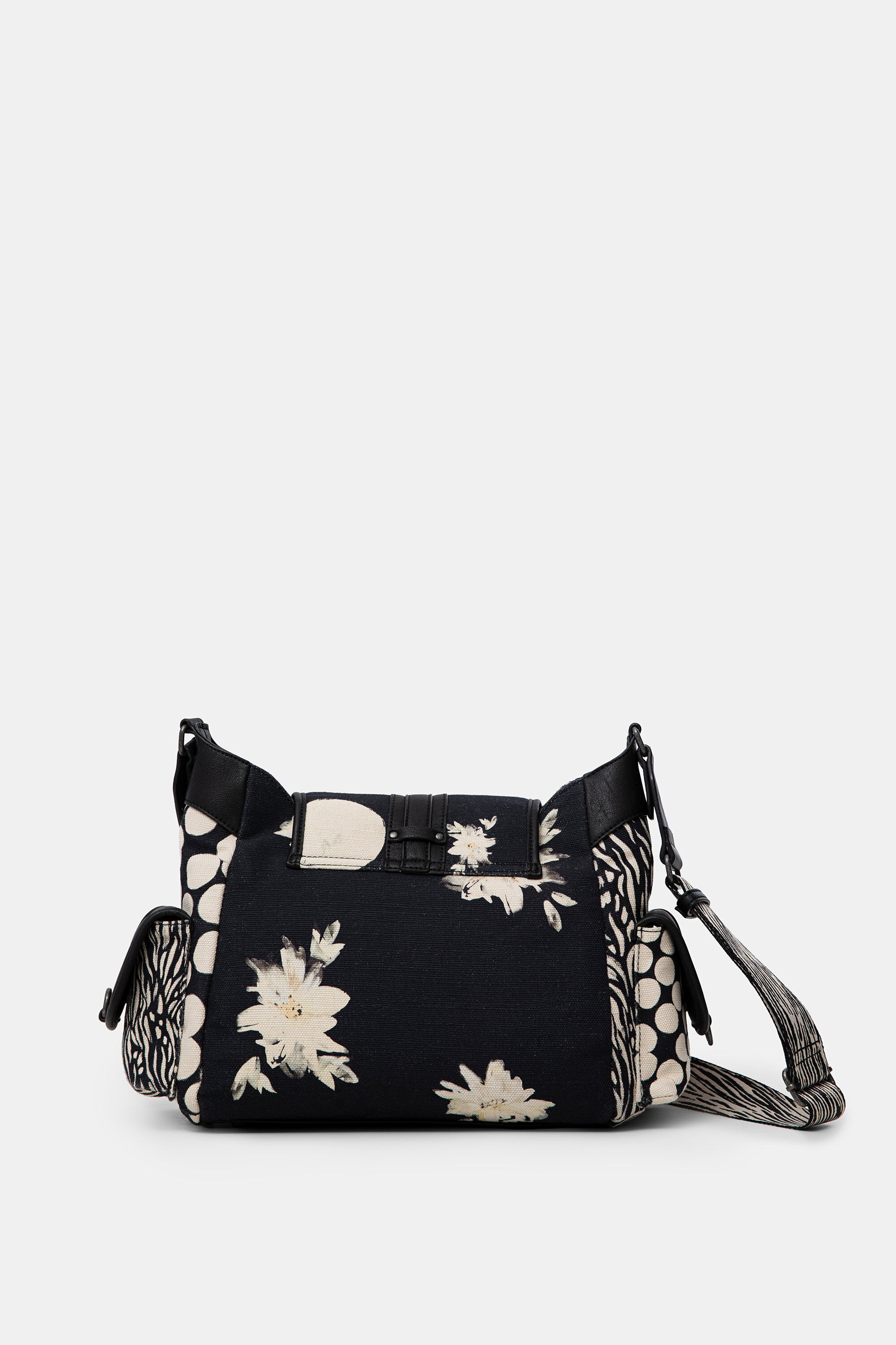 crossbody bag with side pockets