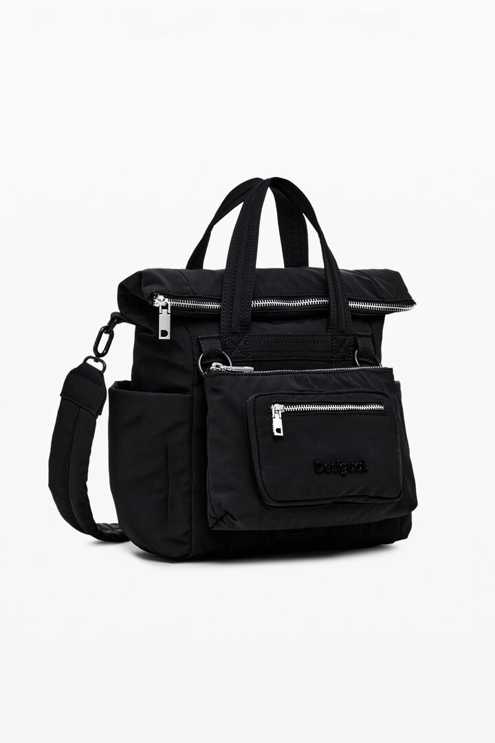 Multi-pocket nylon handbag | Desigual