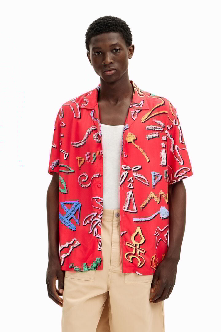 Camisa motivos artísticos