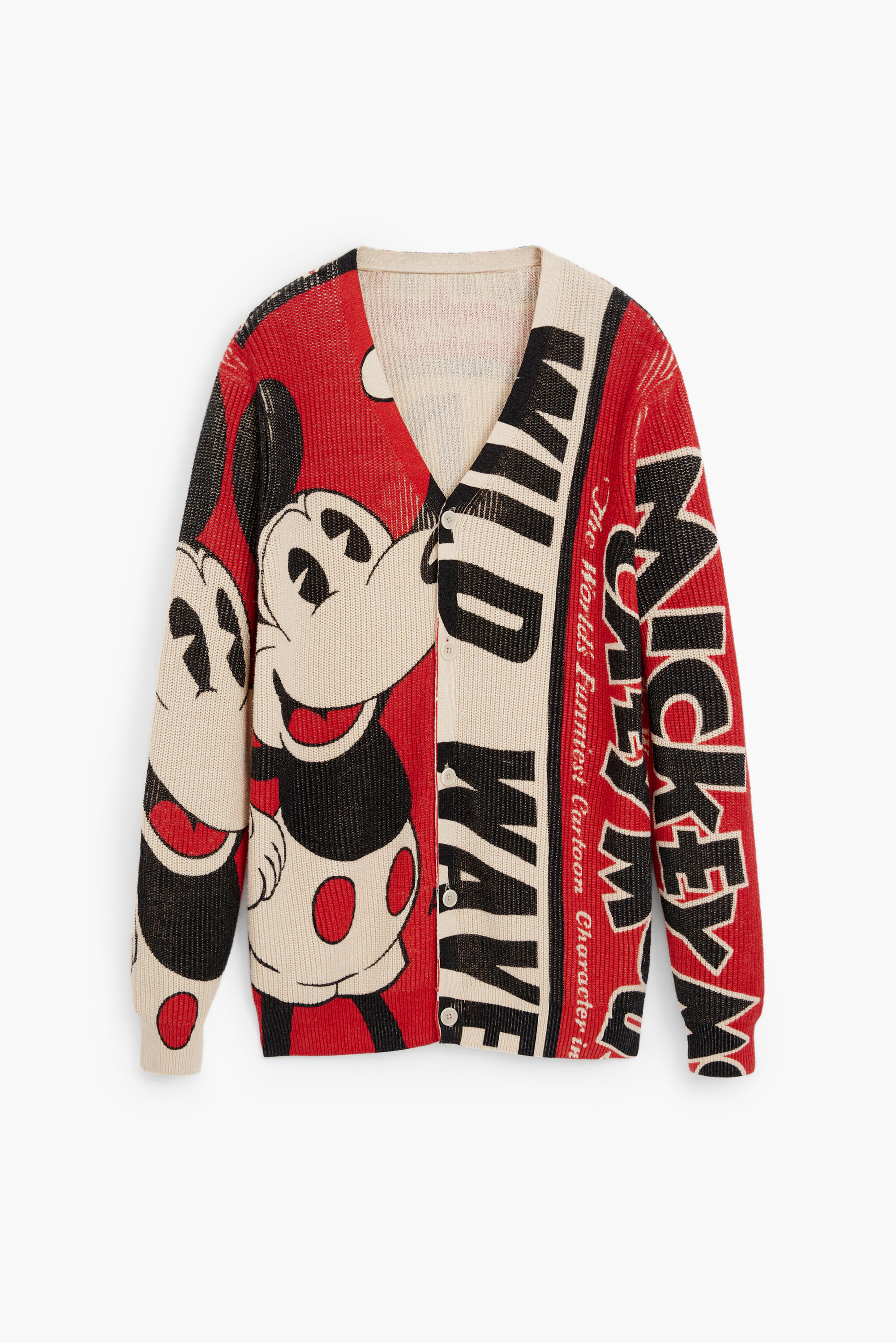 Mickey Mouse Cardigan men s I Desigual