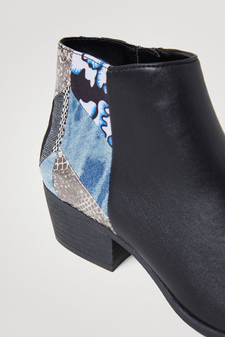 Ankle boots patch denim | Desigual