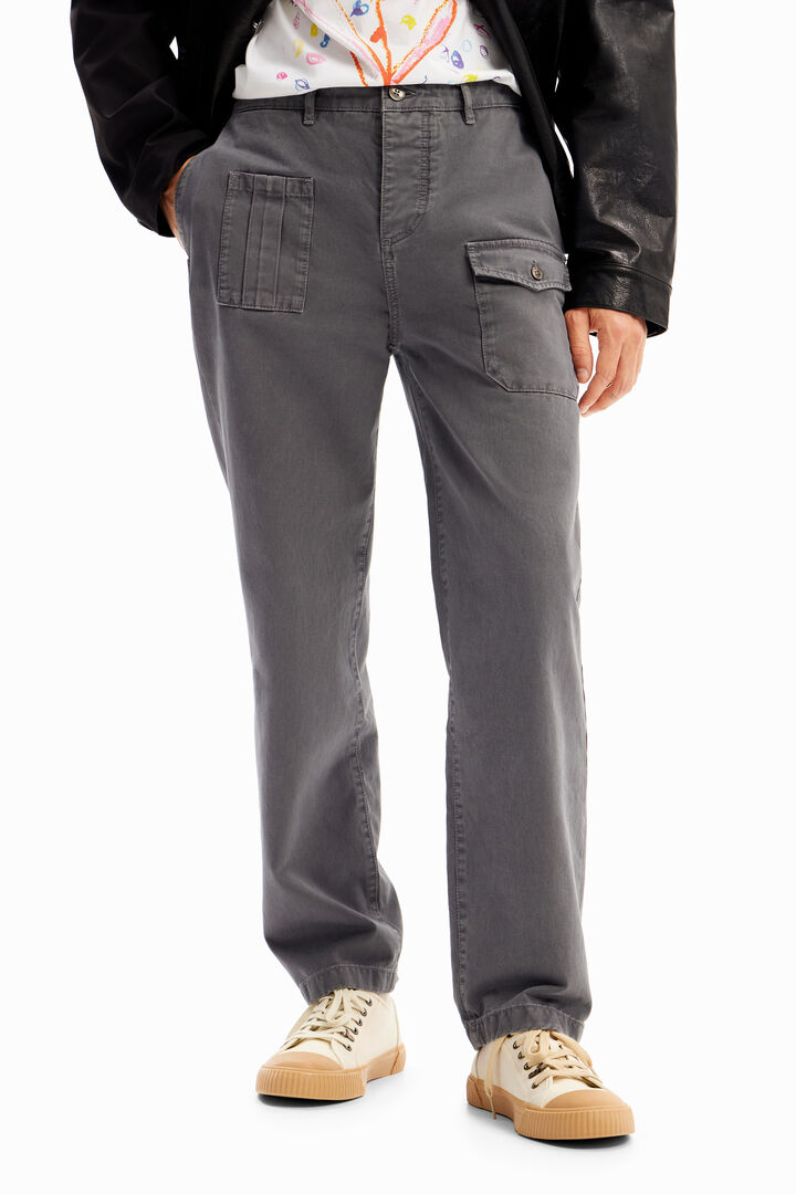Pantalon cargo droit | Desigual