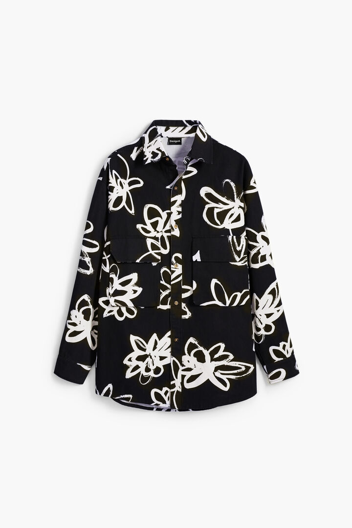 Chemise Utility à fleurs | Desigual