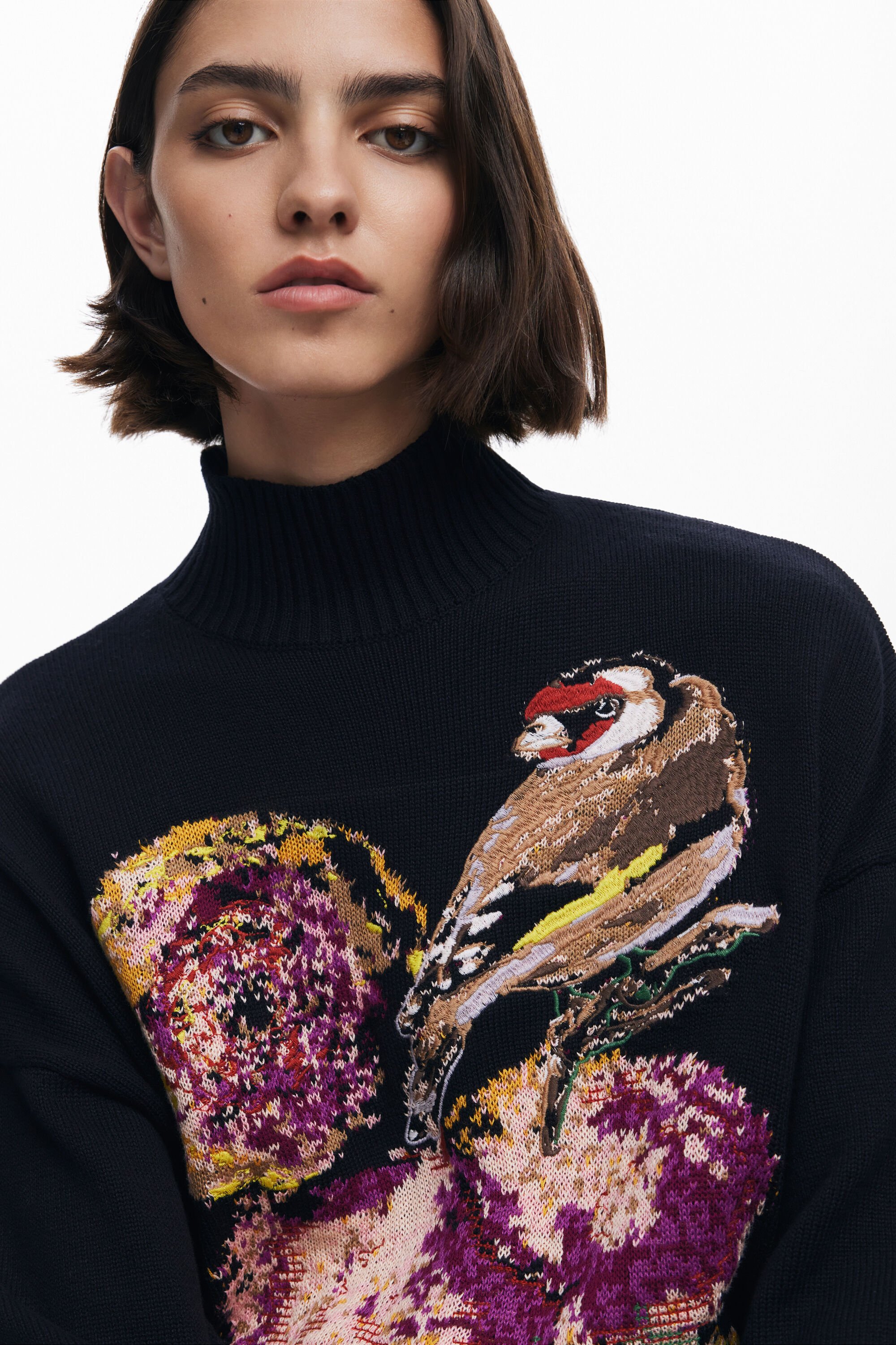 Sweater designed by Mr. Christian Lacroix Women's I Desigual.com