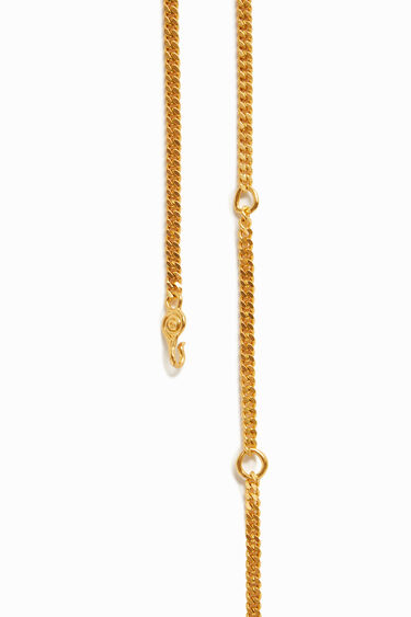 Zalio gold plated small heart necklace | Desigual