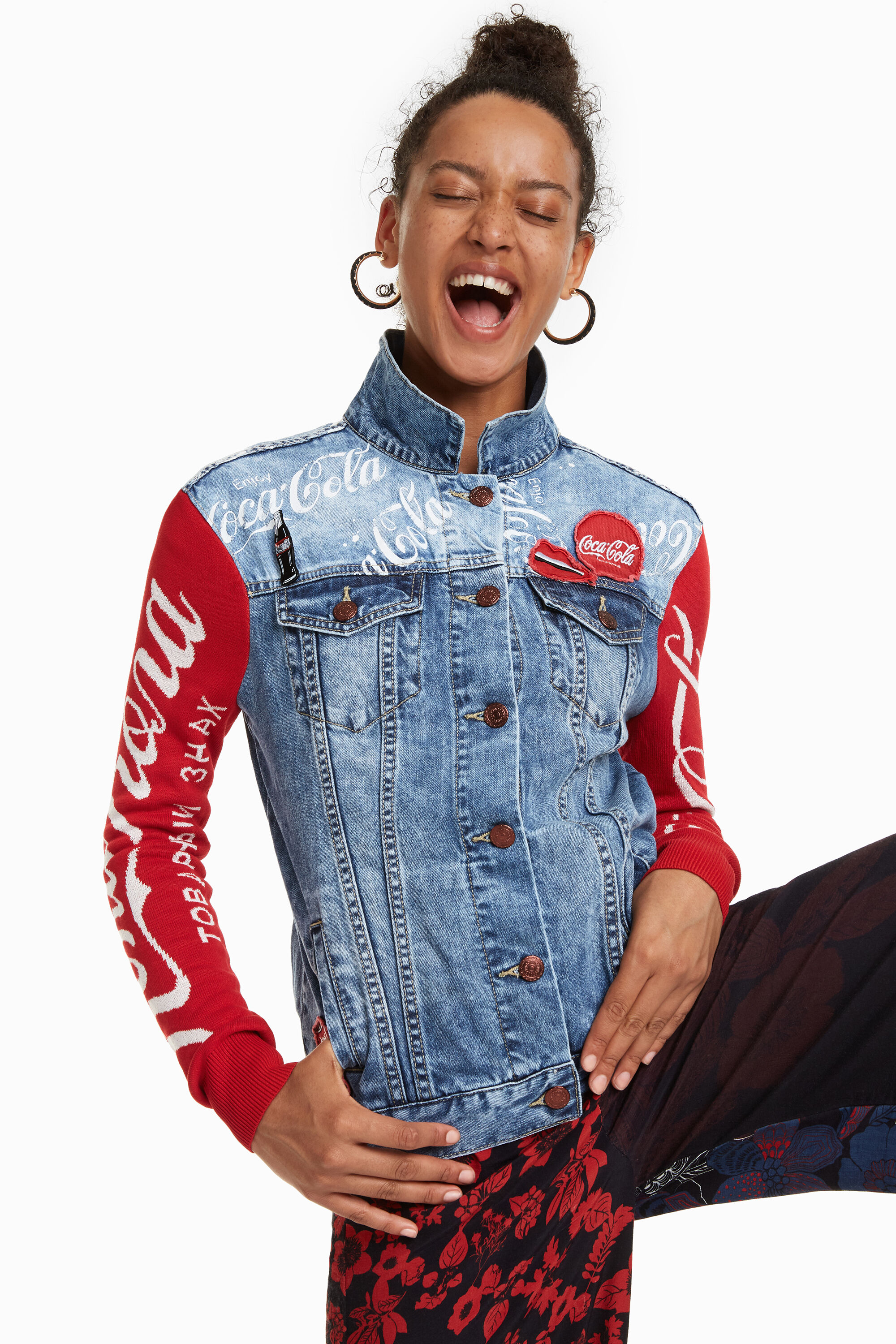 Desigual coca cola best sale jacket