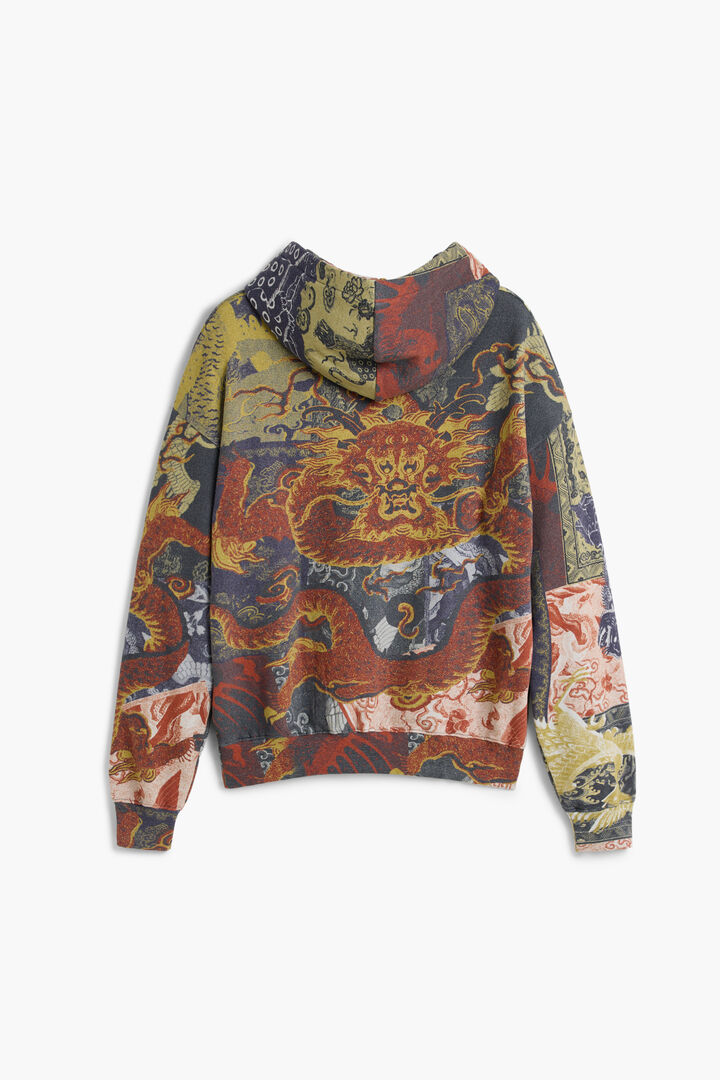 Printed Hooded Sweatshirt