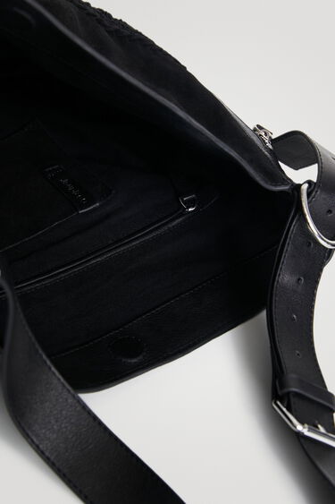 XL leather sling bag | Desigual