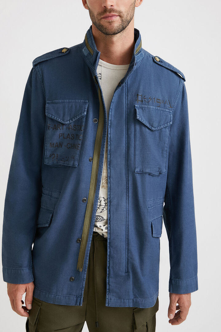 Chaqueta algodón bolsillos | Desigual