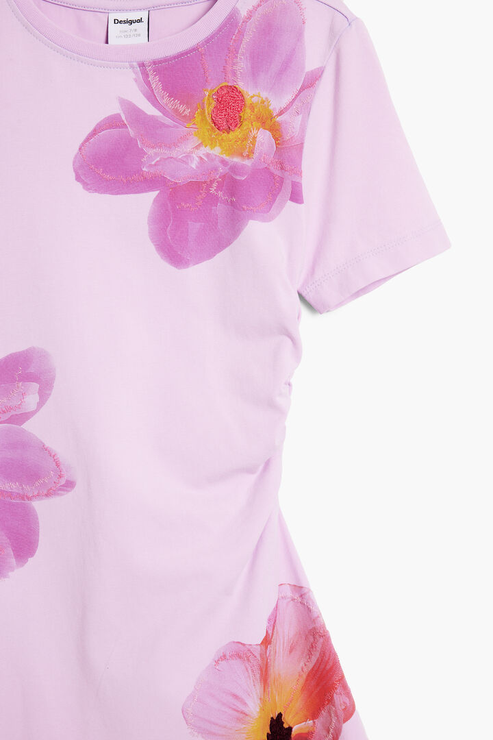 Asymmetric short dress | Desigual