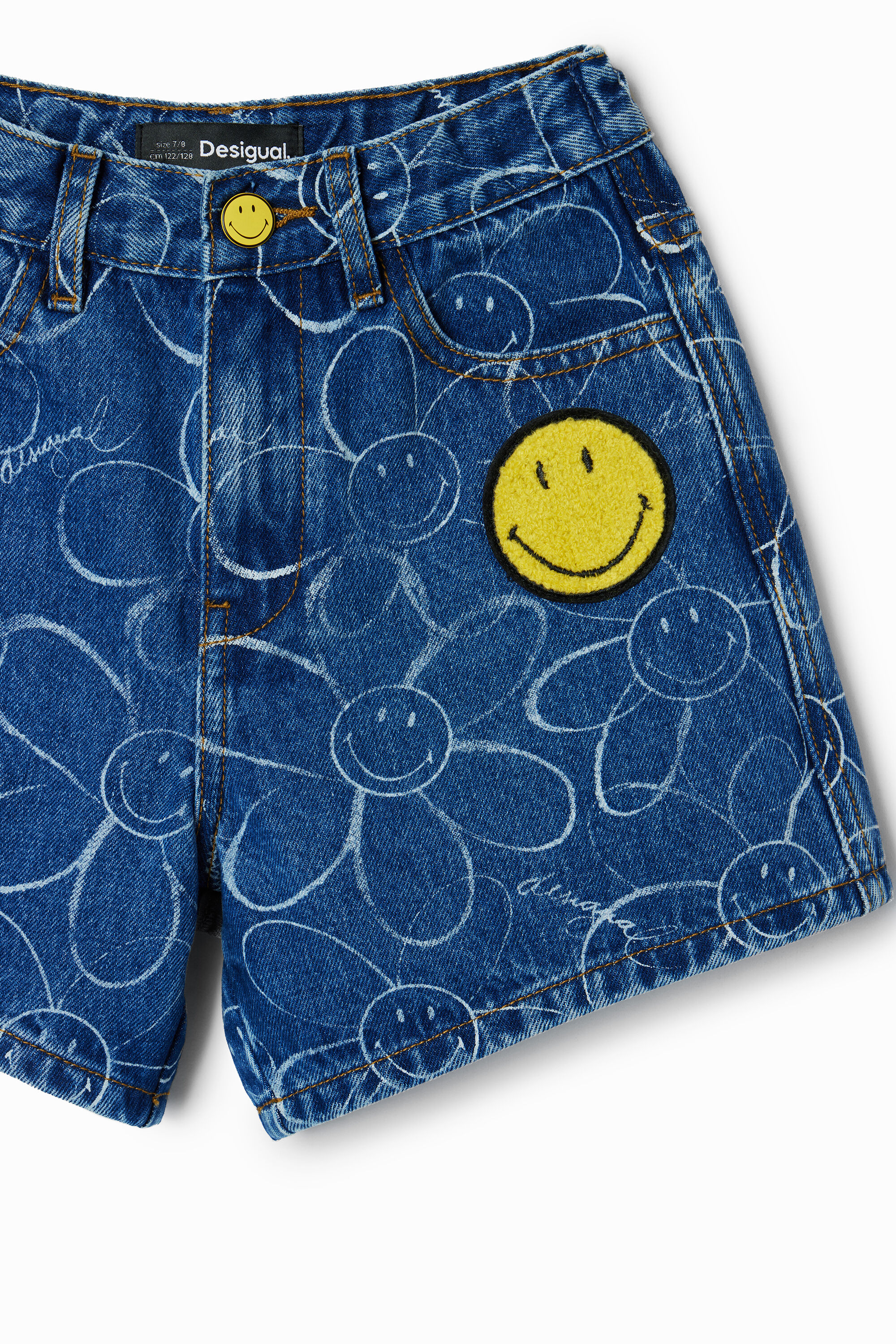 Smiley Originals ® denim shorts