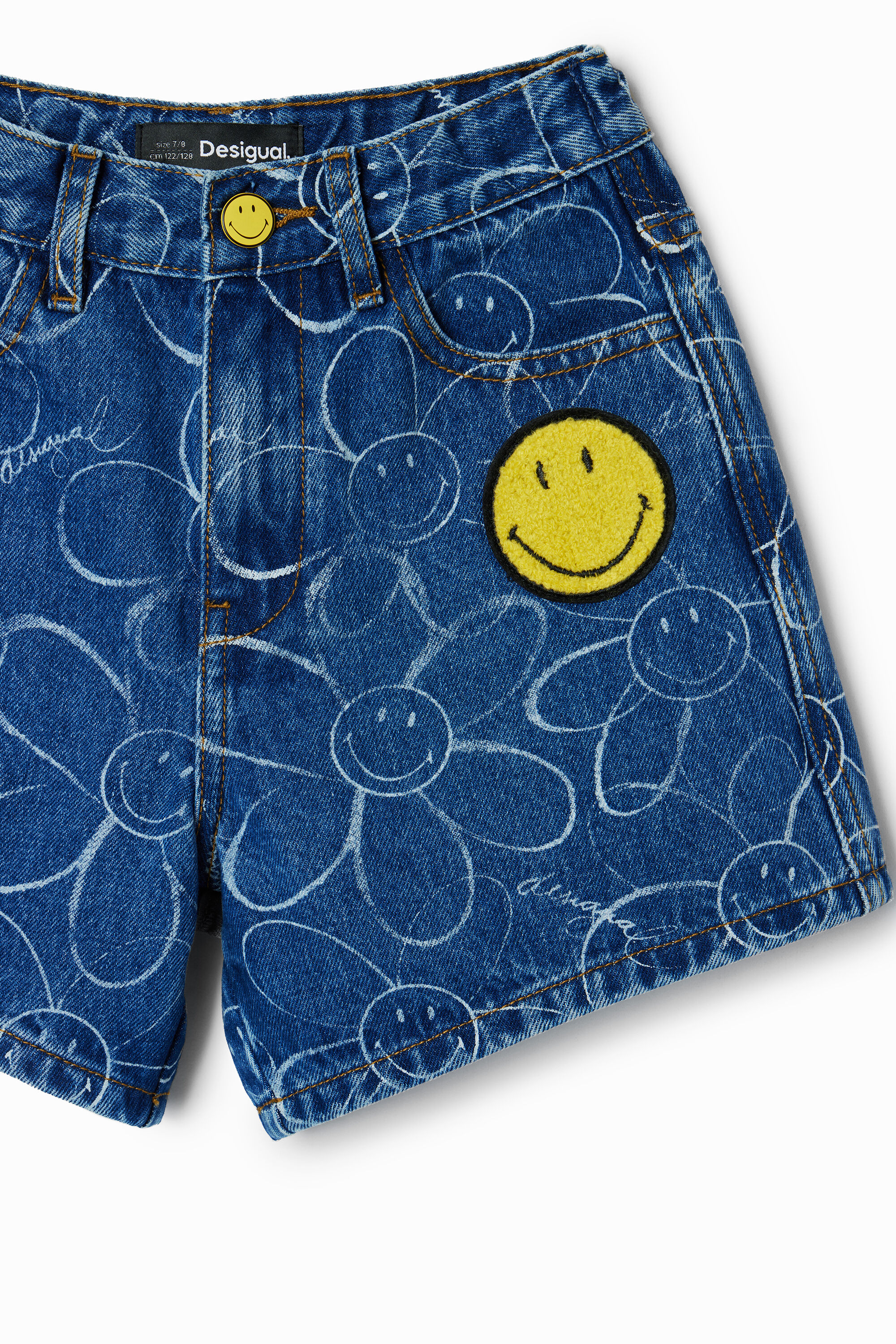 Smiley Originals denim shorts