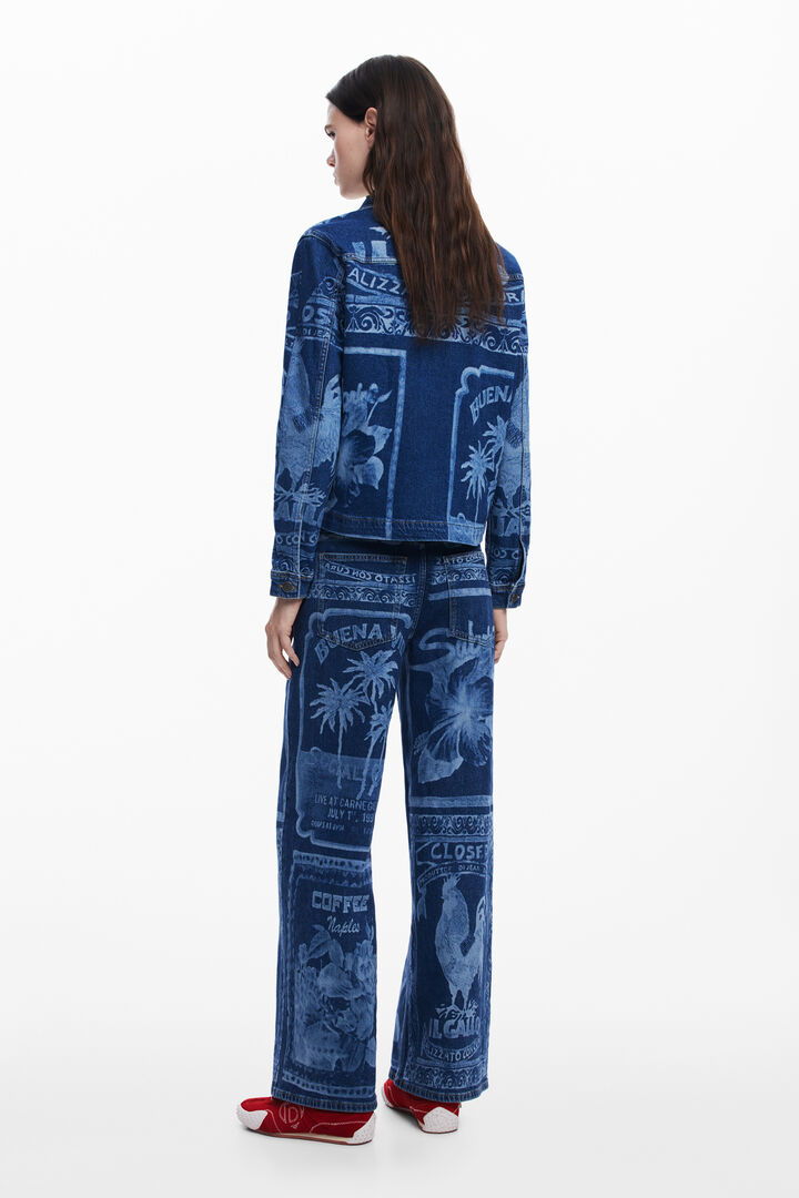 Pantalón vaquero postales | Desigual