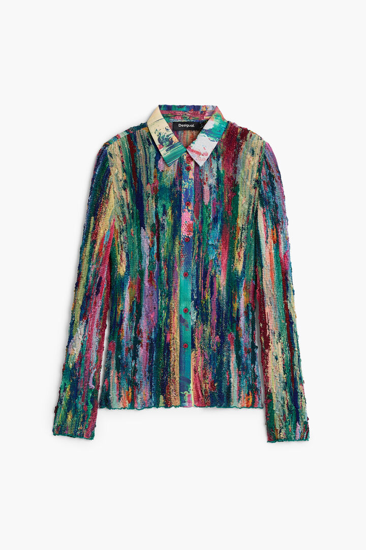 Hemd mit Arty-Print | Desigual