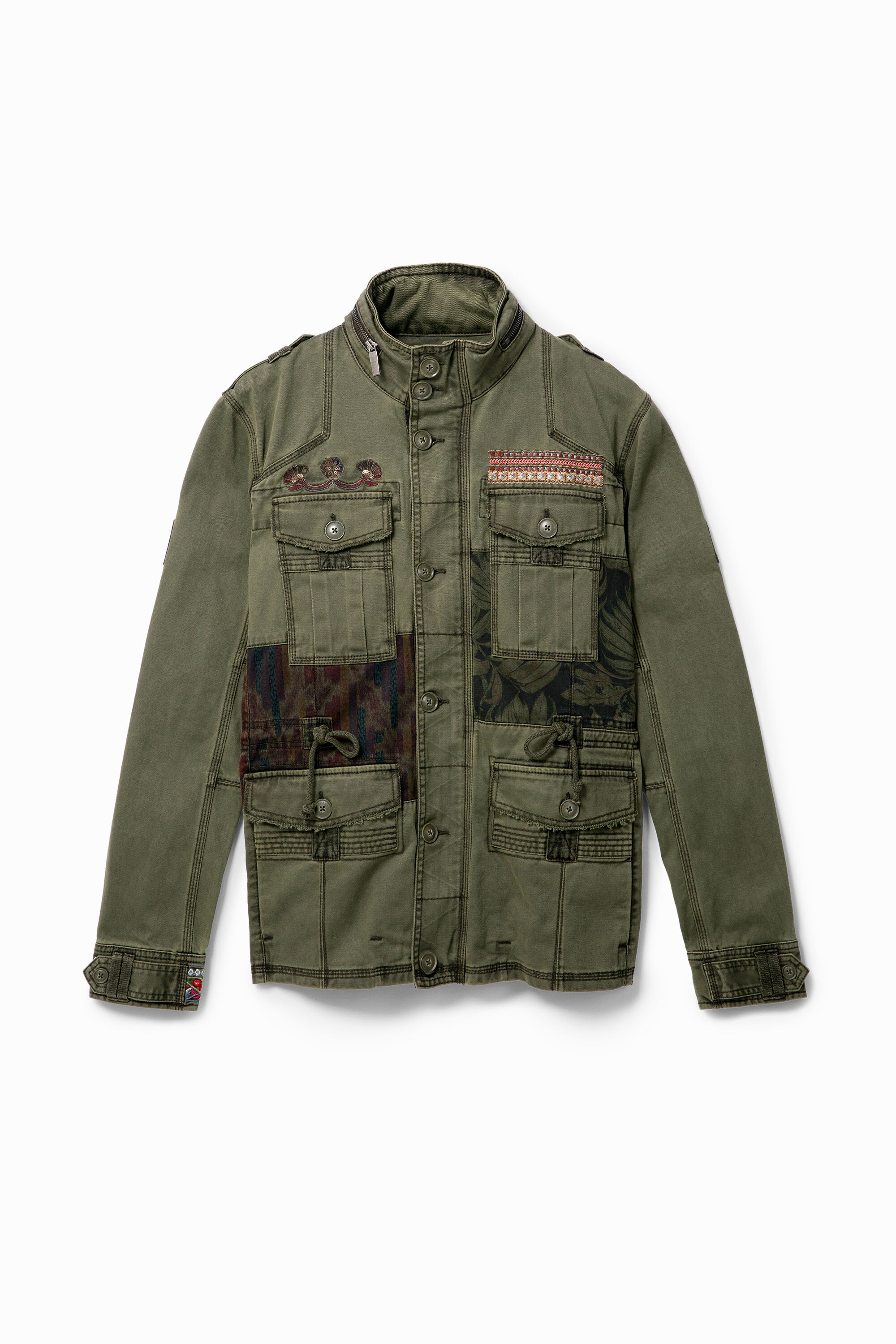 Chaqueta militar patch estampados | Chaqueta militar patch estampados |