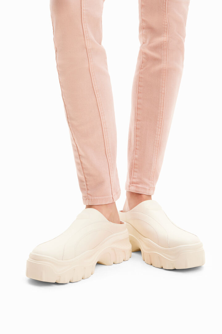 Chunky leather clogs | Desigual