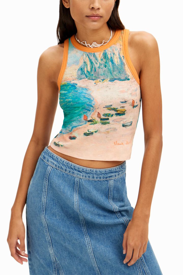 Camiseta paisaje arty | Desigual
