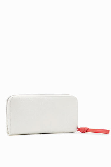 Large embroidered wallet | Desigual