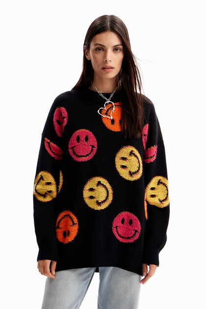 Oversize Smiley® pullover