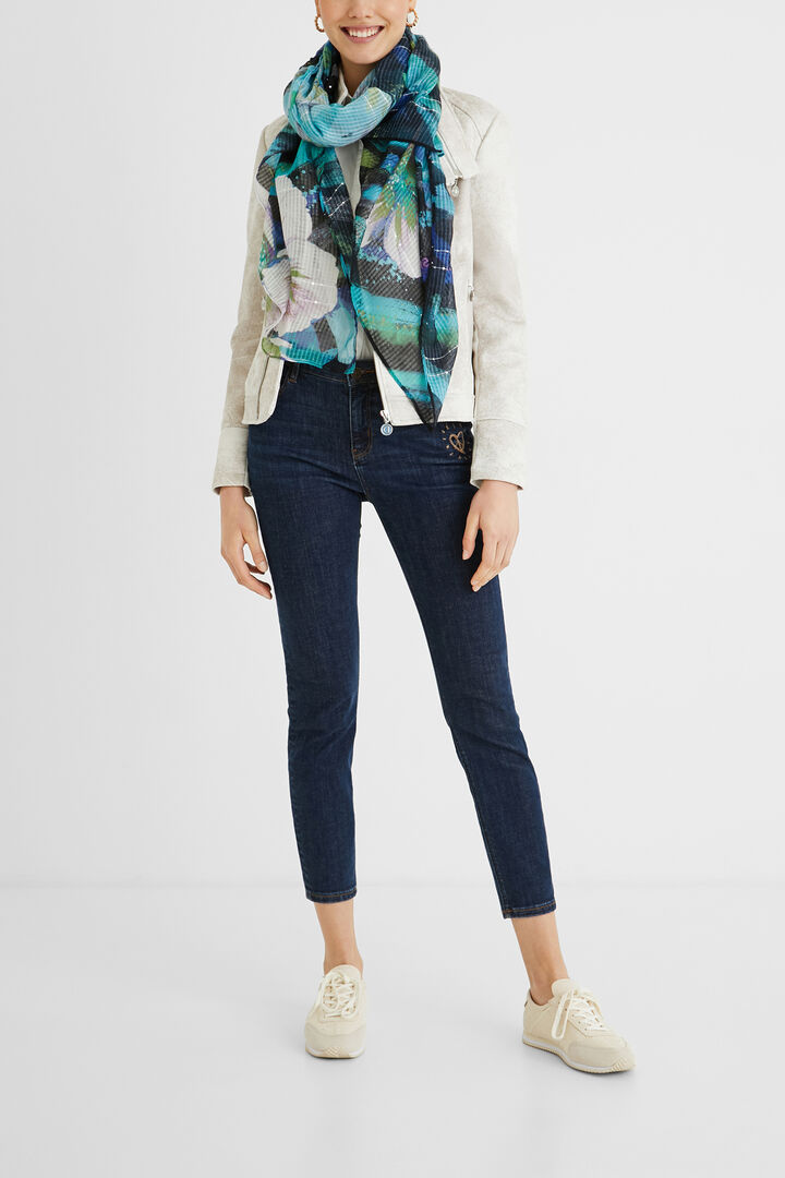 
アーティ 長方形ストール | Desigual