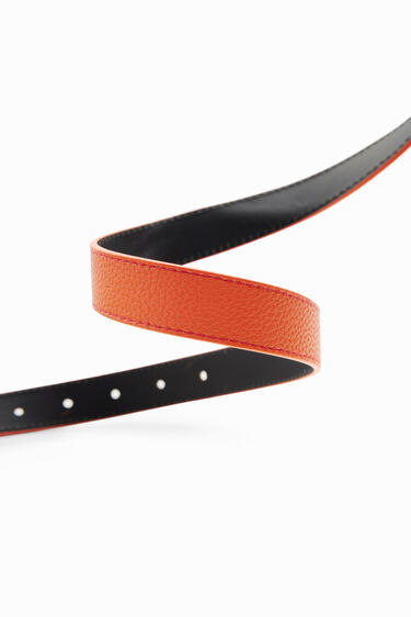 Contrasting buckle belt | Desigual