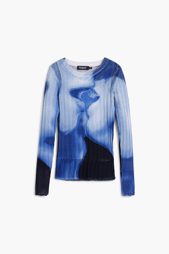 Long sleeve kiss T-shirt | Desigual