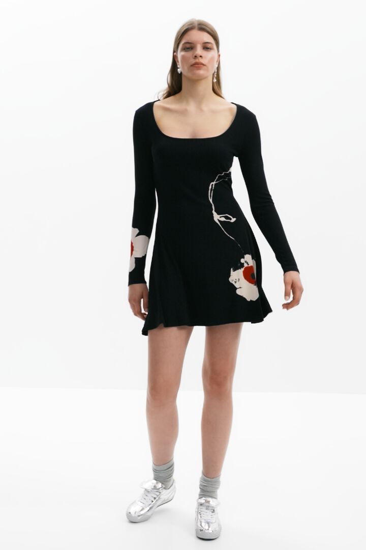 Short floral dress | Desigual