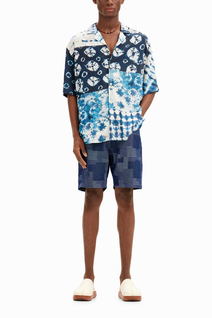 Patch tie-dye shirt | Desigual