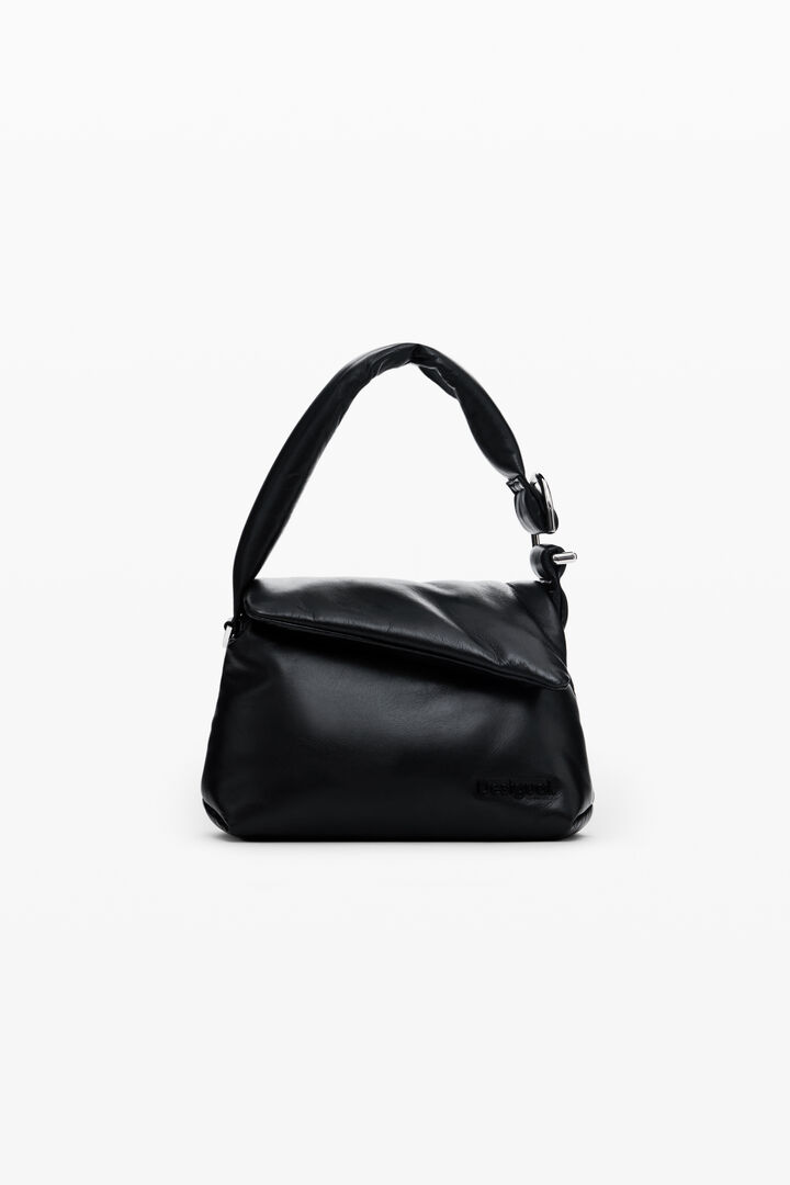 Kleine gesteppte Tasche aus 100% Leder | Desigual