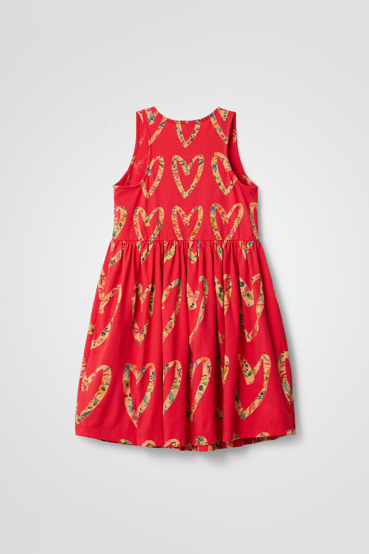 Obleka s srčki | Desigual