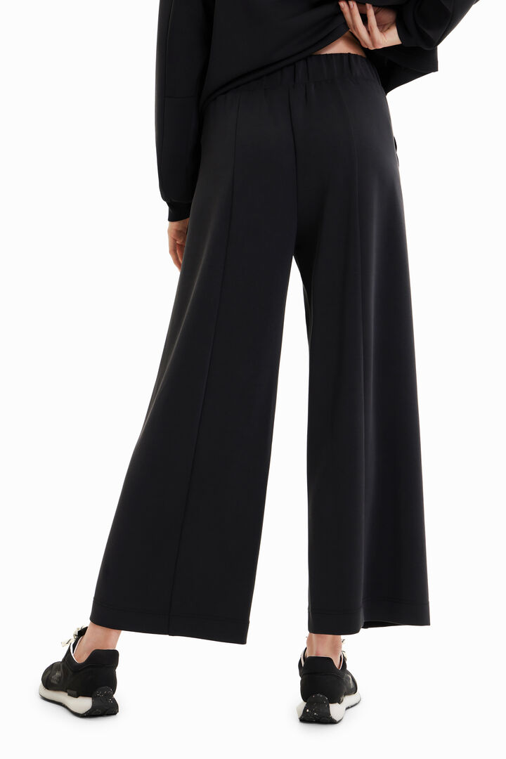 Soft-touch wide-leg trousers | Desigual