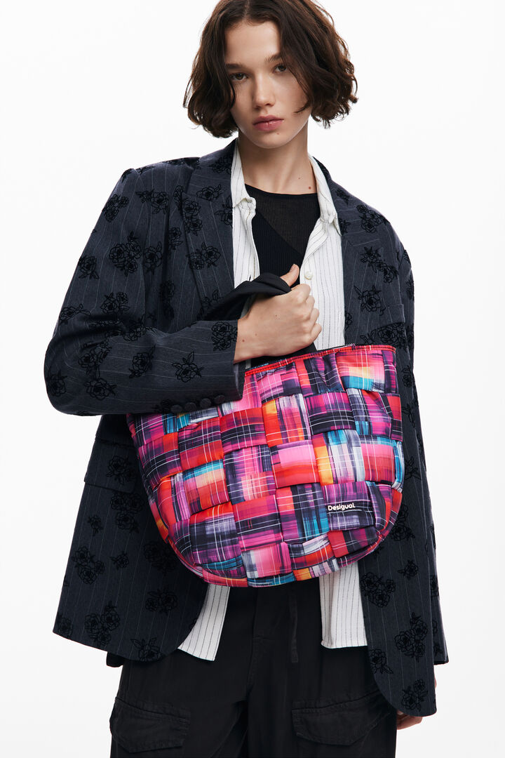 Nylon bag with Arty multi-position handles | Desigual