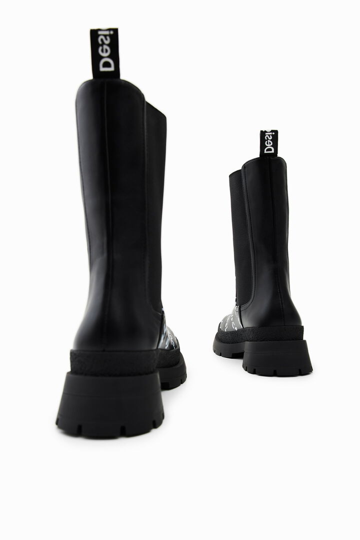 Bottes Chelsea montantes messages | Desigual