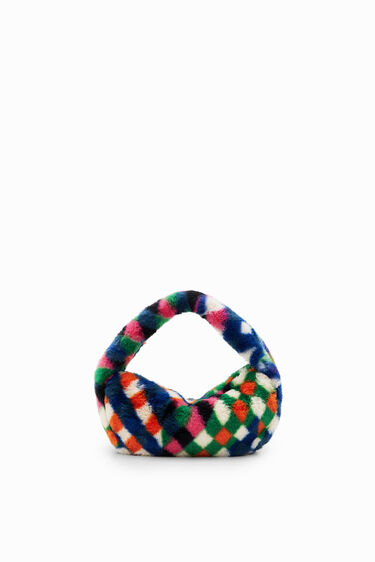 Bossa efecte pèl rombes | Desigual
