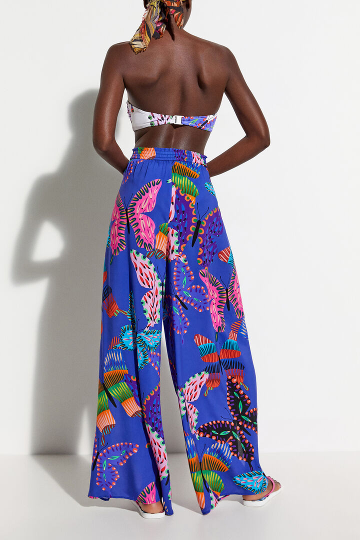 スリット サステナブル キュロットパンツ | Desigual