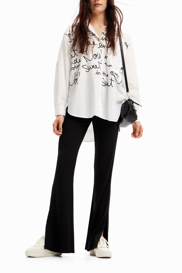 Camisa oversize lettering | Desigual